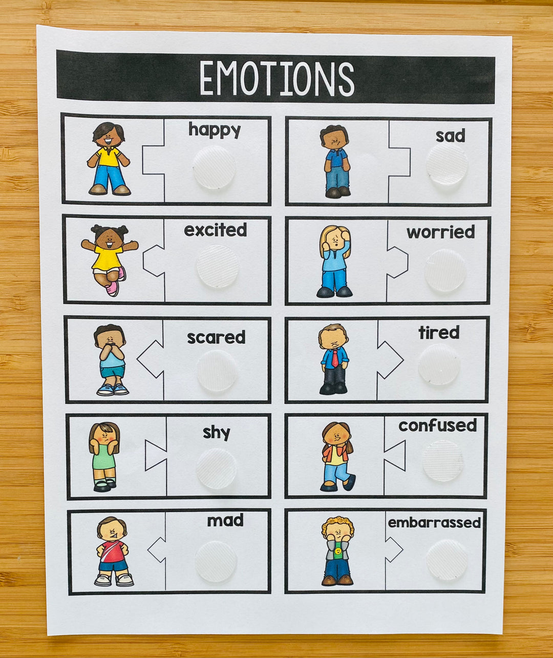 ASL Feelings and Emotions File Folder Activity | Build Emotional Vocabulary with Sign Language
