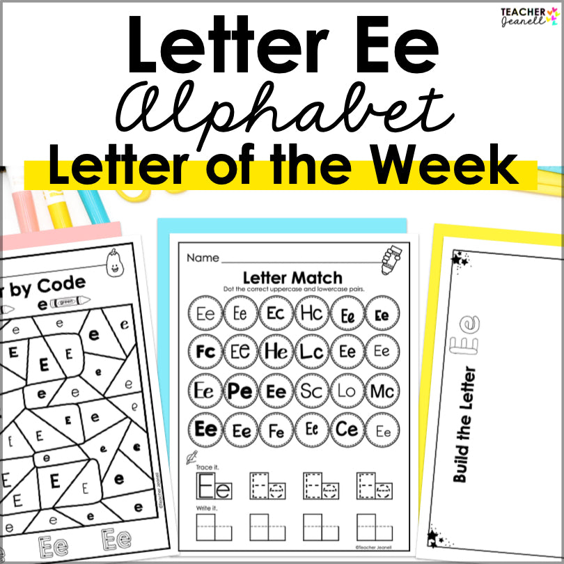 Letter E Worksheets and Activities | Fun Phonics and Handwriting Practice