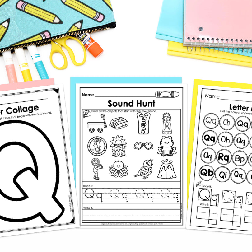 Letter Q Worksheets and Activities | Quick and Fun Alphabet Learning