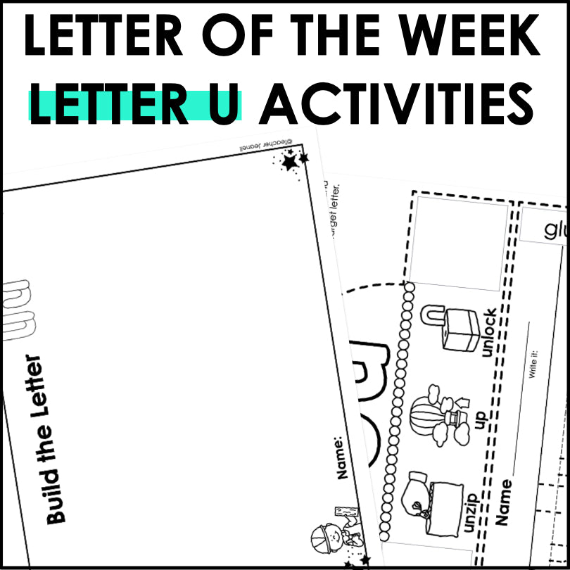 Letter U Activities | Fun Alphabet Worksheets for Early Learners