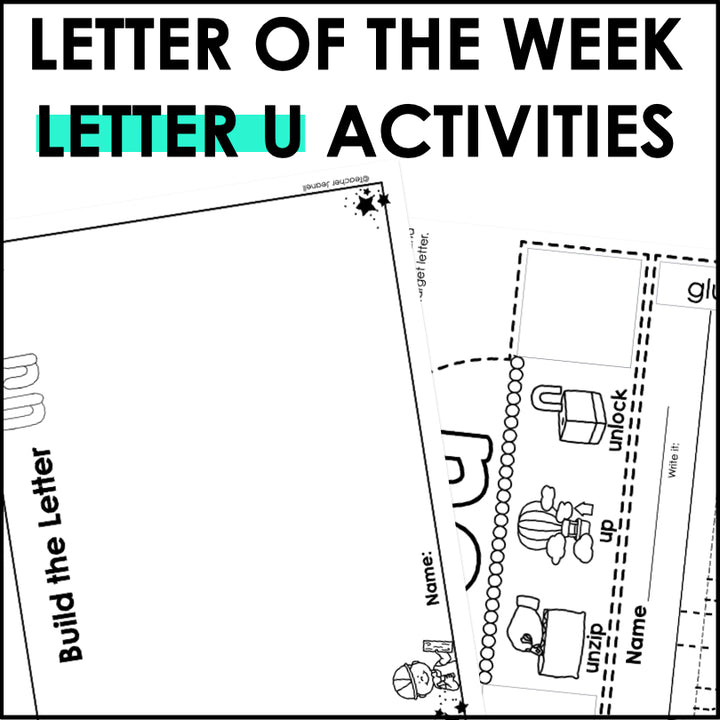 Letter U Activities | Fun Alphabet Worksheets for Early Learners