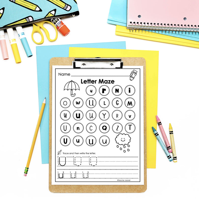 Letter U Activities | Fun Alphabet Worksheets for Early Learners