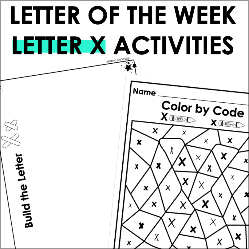 Letter X Worksheets and Activities | Fun Phonics and Alphabet Practice