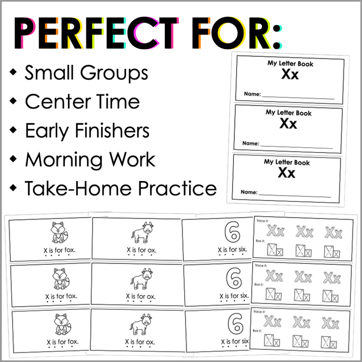 Letter X Worksheets and Activities | Fun Phonics and Alphabet Practice