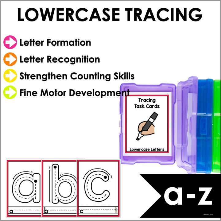 Fine Motor Skills Activities | Letters and Numbers Tracing & Handwriting Task Cards