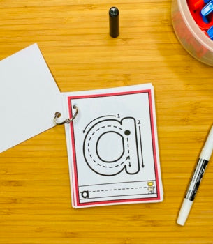 Fine Motor Skills Activities | Letters and Numbers Tracing & Handwriting Task Cards