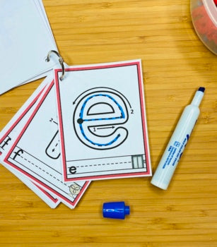 Fine Motor Skills Activities | Letters and Numbers Tracing & Handwriting Task Cards