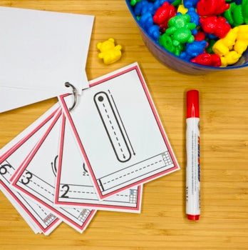 Fine Motor Skills Activities | Letters and Numbers Tracing & Handwriting Task Cards