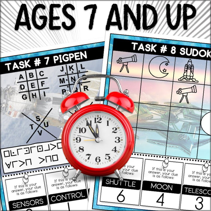 Space Adventure Escape Room Game - Teacher Jeanell