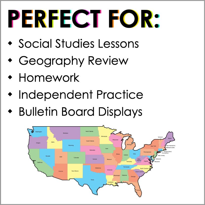 50 States Research Project - State Report - Teacher Jeanell