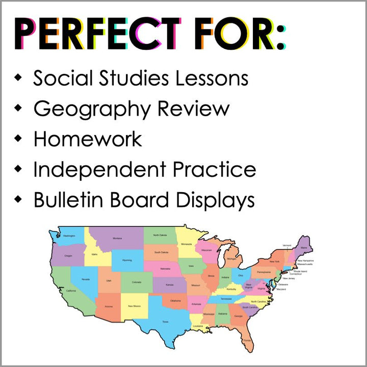 50 States Research Project - State Report - Teacher Jeanell
