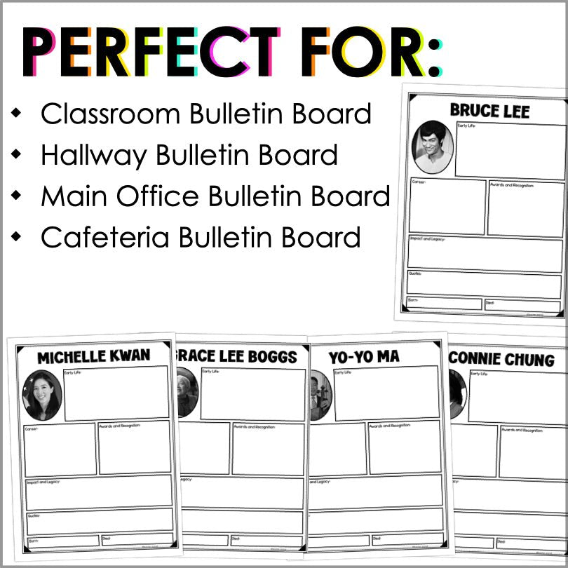 Asian American and Pacific Islander (AAPI) Research Project - Teacher Jeanell