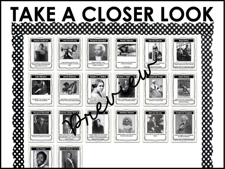Black History Month Posters - Teacher Jeanell