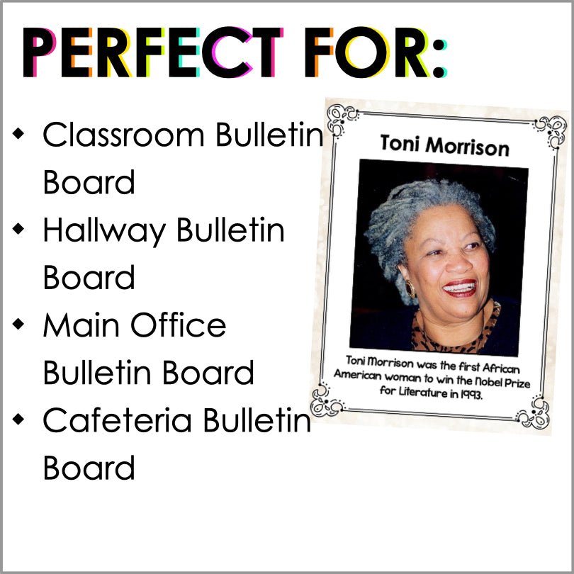 Black Women in History Famous Firsts Posters - Teacher Jeanell