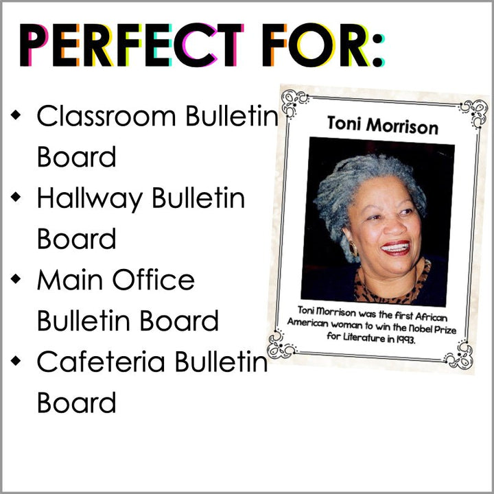 Black Women in History Famous Firsts Posters - Teacher Jeanell
