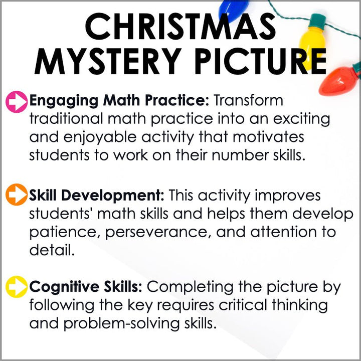 Christmas Mystery Picture Hundreds Chart - Christmas Math - Teacher Jeanell