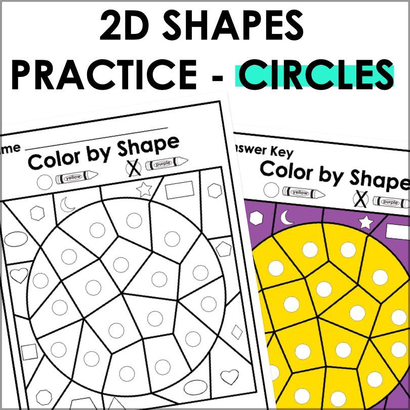 Circle | 2D Shapes | Shape Recognition - Teacher Jeanell