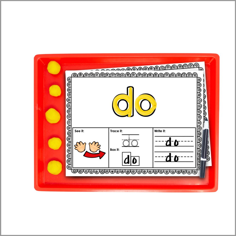 Core Vocabulary Playdough Mats - Teacher Jeanell