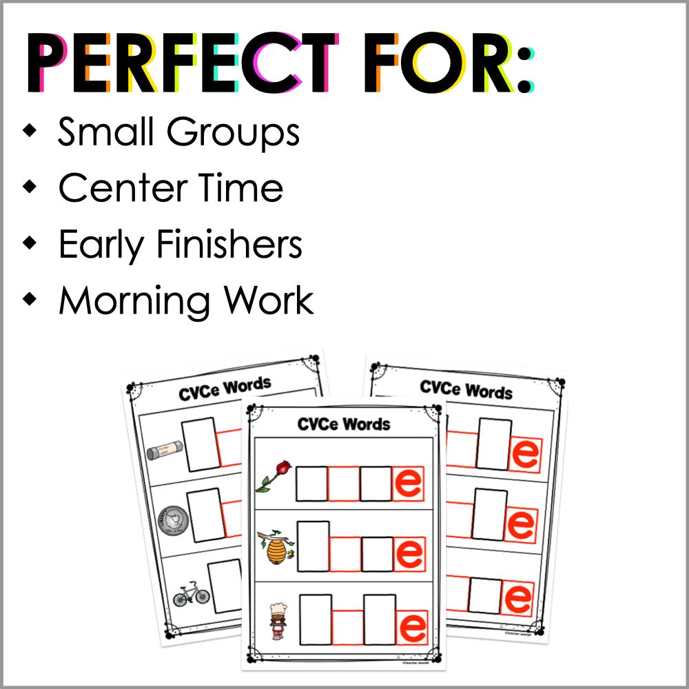 CVCe Magnetic Letter Center - Teacher Jeanell
