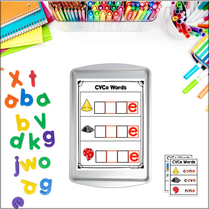 CVCe Magnetic Letter Center - Teacher Jeanell