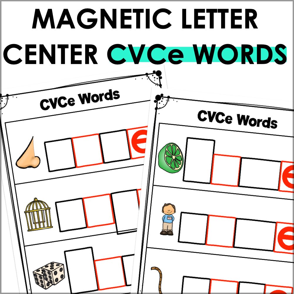 CVCe Magnetic Letter Center - Teacher Jeanell