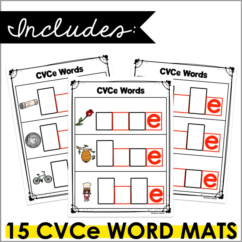 CVCe Magnetic Letter Center - Teacher Jeanell