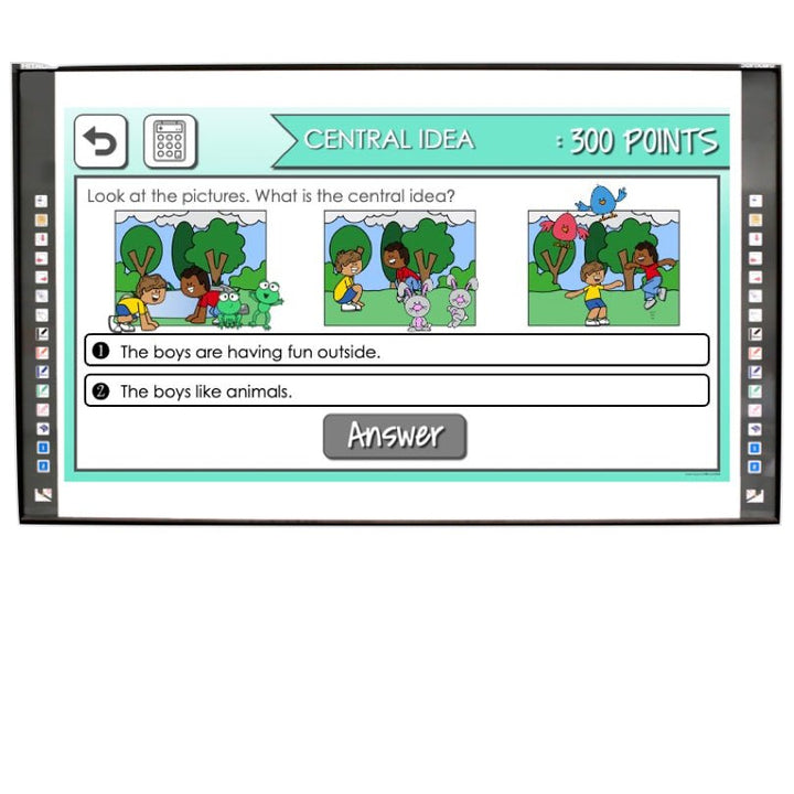 Digital Games Bundle First Grade Review End of the Year Activity - Teacher Jeanell