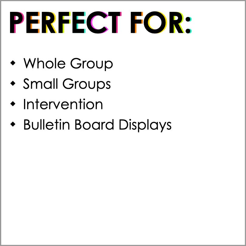 Double Consonant Ending Posters | Phonics Posters - Teacher Jeanell