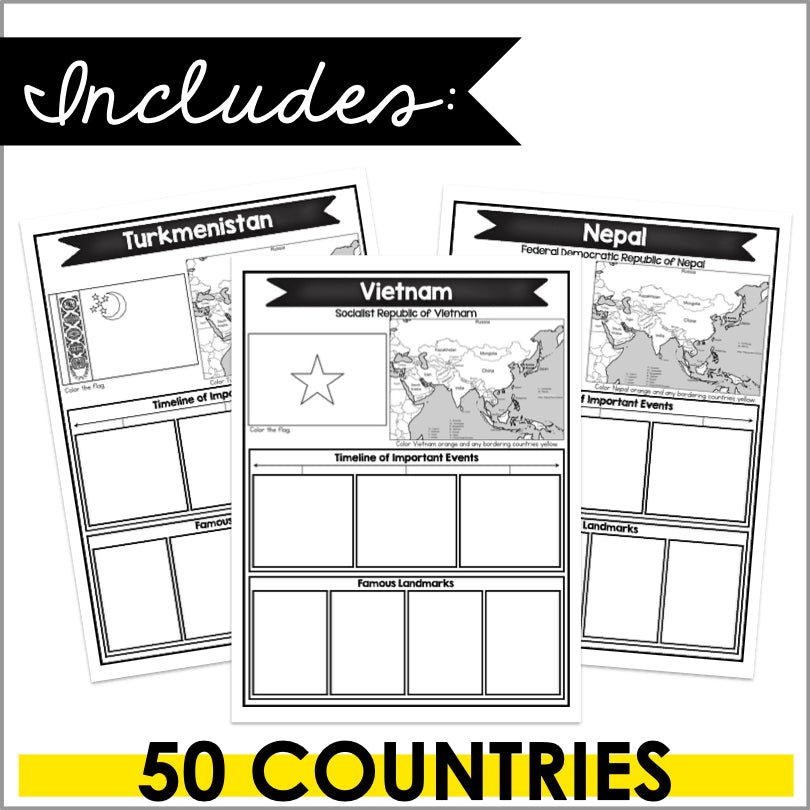 Explore Asia: A Country Research Project - Teacher Jeanell