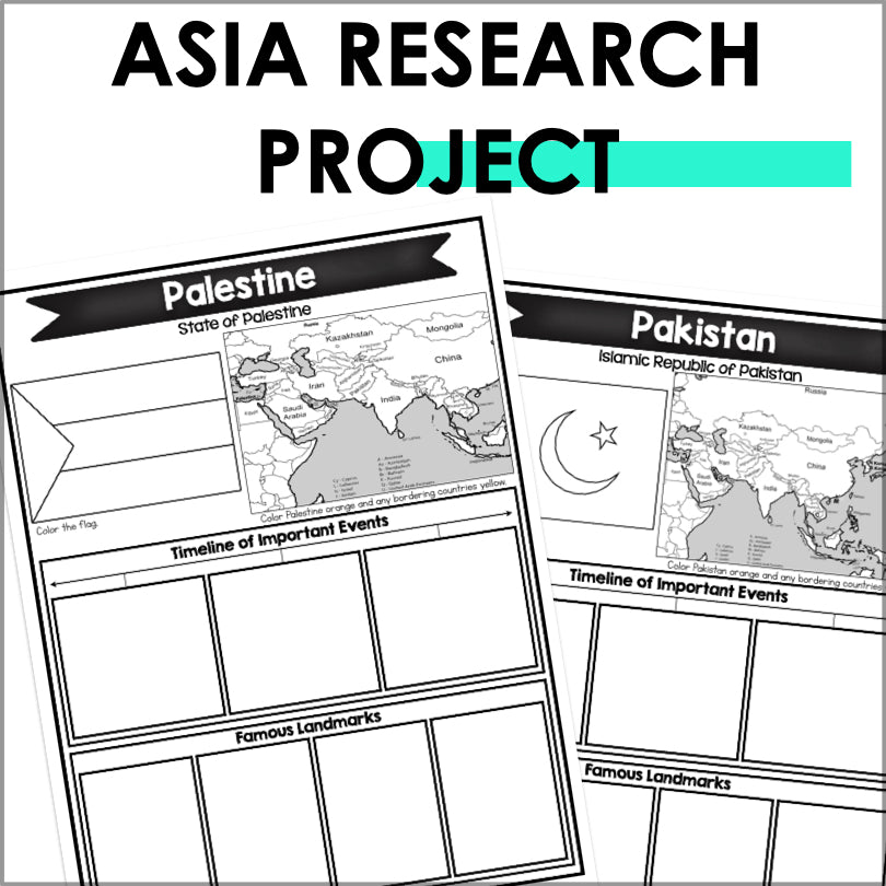 Explore Asia: A Country Research Project - Teacher Jeanell