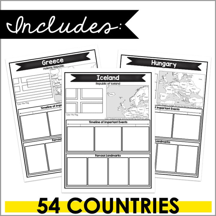 Explore Europe: A Country Research Project - Teacher Jeanell