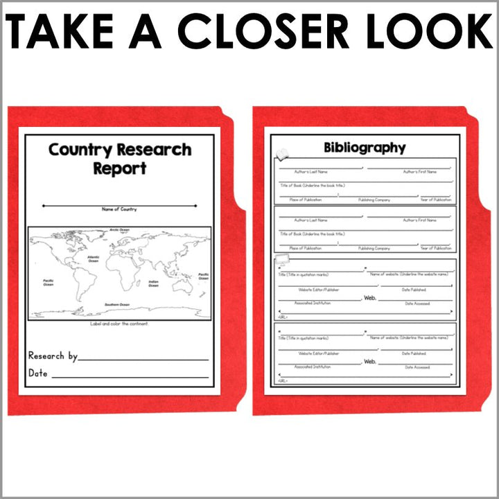 Explore North America: A Country and Territory Research Project - Teacher Jeanell