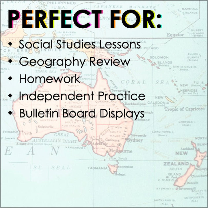 Explore Oceania: A Country and Territory Research Project - Teacher Jeanell