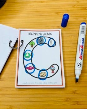 Fine Motor Skills Activities Beginning Sounds and Number Sense - Teacher Jeanell