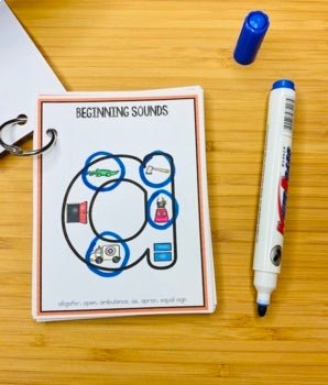 Fine Motor Skills Activities Beginning Sounds and Number Sense - Teacher Jeanell
