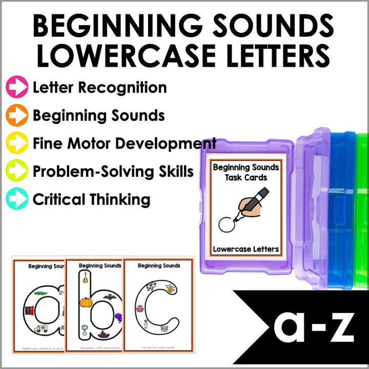 Fine Motor Skills Activities Beginning Sounds and Number Sense - Teacher Jeanell