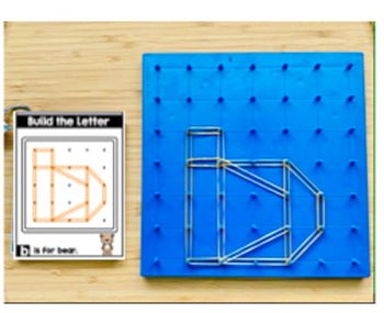 Fine Motor Skills Activities Letters and Numbers Geoboards and Geobands - Teacher Jeanell