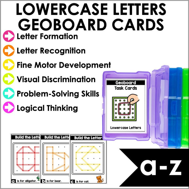 Fine Motor Skills Activities Letters and Numbers Geoboards and Geobands - Teacher Jeanell