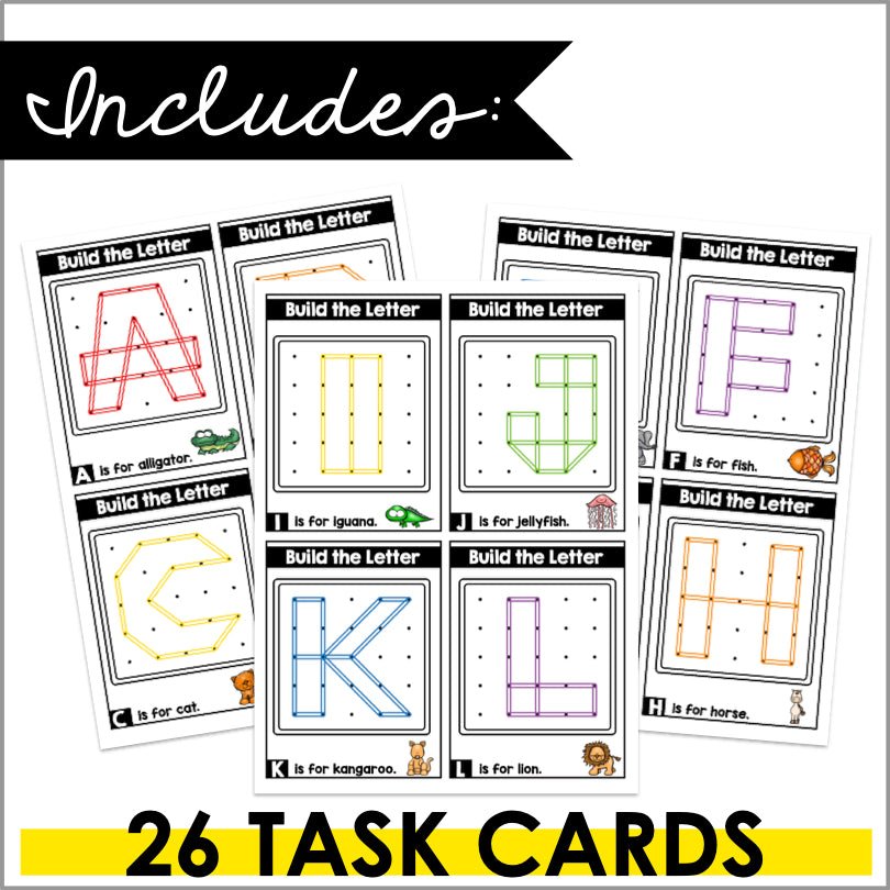 Fine Motor Skills Activities Letters and Numbers Geoboards and Geobands - Teacher Jeanell