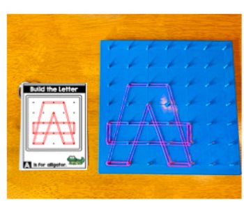 Fine Motor Skills Activities Letters and Numbers Geoboards and Geobands - Teacher Jeanell