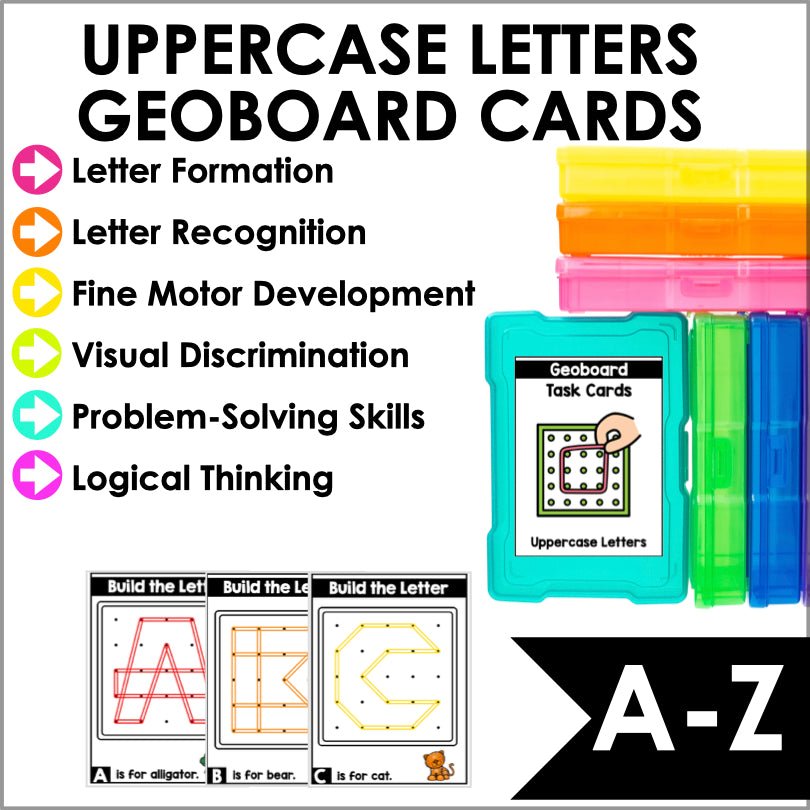 Fine Motor Skills Activities Letters and Numbers Geoboards and Geobands - Teacher Jeanell
