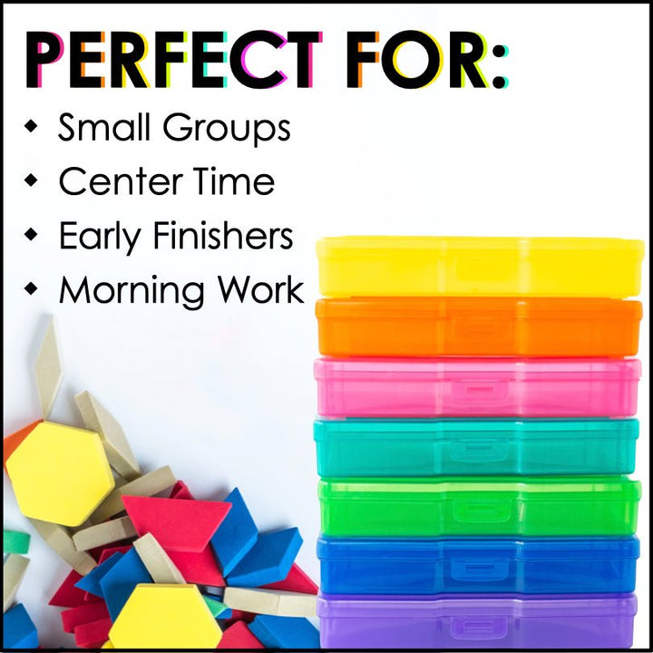 Fine Motor Skills Activities Letters and Numbers Pattern Blocks - Teacher Jeanell
