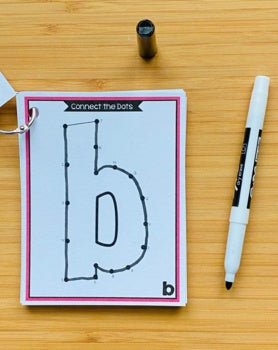 Fine Motor Task Boxes Letters and Numbers Bundle | Connect the Dots | Dot-to-Dot - Teacher Jeanell