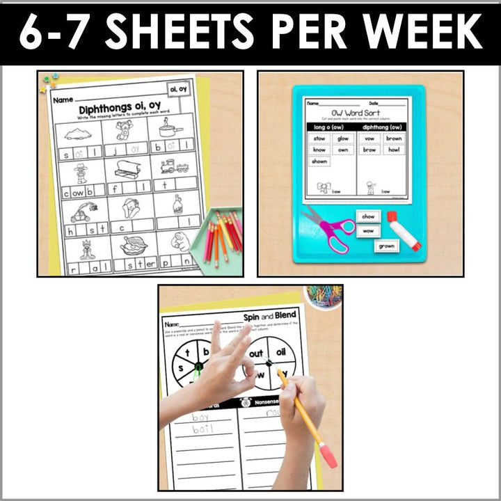 HMH Into Reading 1st Grade Spelling and Phonics Module 12 Supplement - Teacher Jeanell