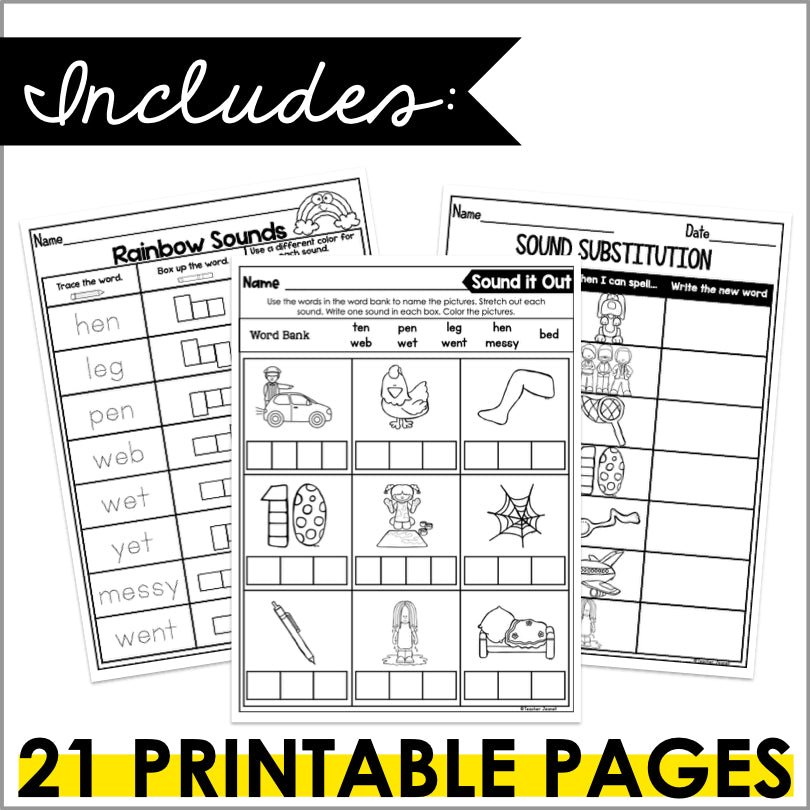 HMH Into Reading 1st Grade Spelling and Phonics Module 3 Supplement - Teacher Jeanell