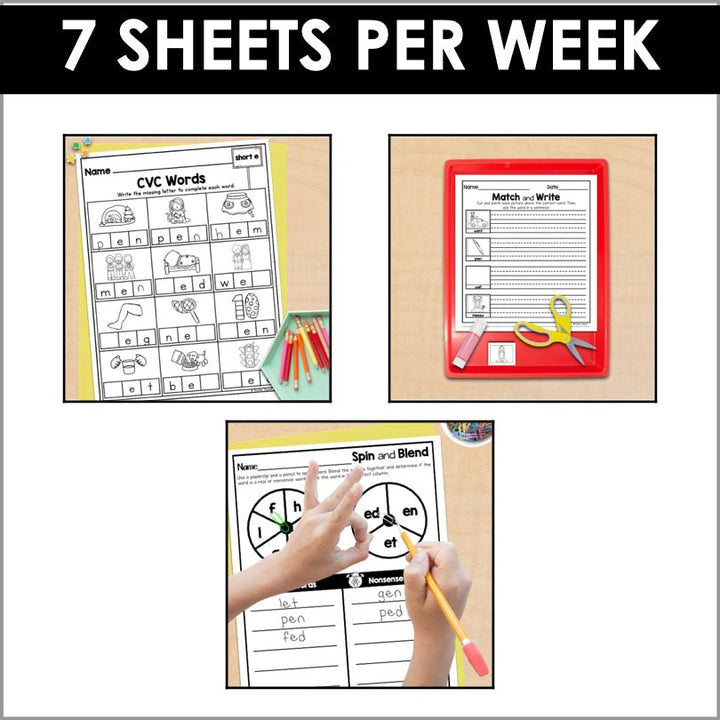 HMH Into Reading 1st Grade Spelling and Phonics Module 3 Supplement - Teacher Jeanell