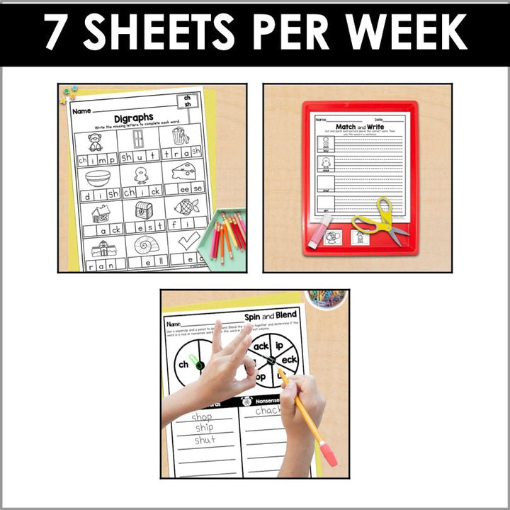 HMH Into Reading 1st Grade Spelling and Phonics Module 4 Supplement - Teacher Jeanell