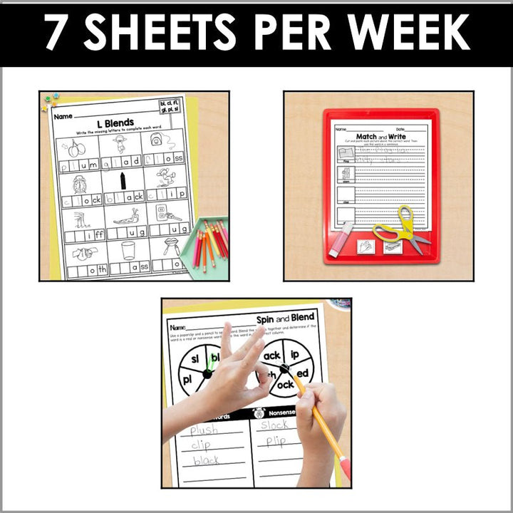 HMH Into Reading 1st Grade Spelling and Phonics Module 5 Supplement - Teacher Jeanell