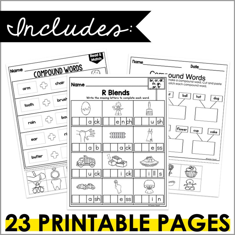HMH Into Reading 1st Grade Spelling and Phonics Module 5 Supplement - Teacher Jeanell