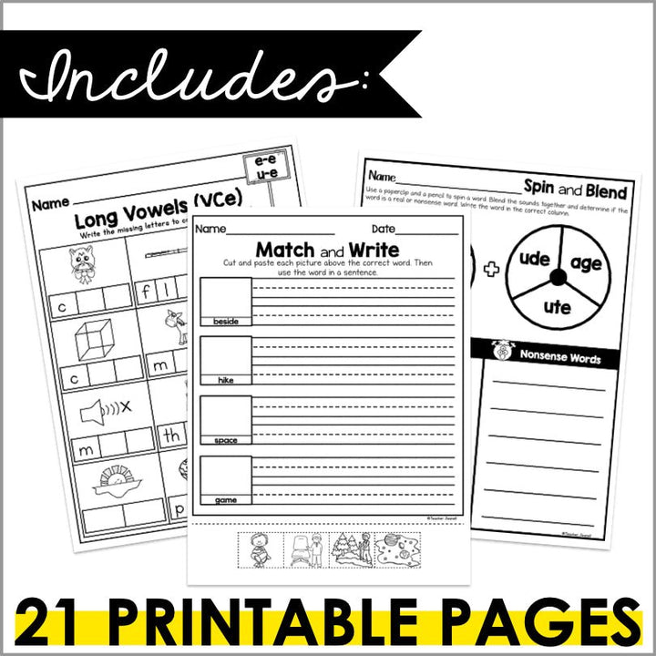 HMH Into Reading 1st Grade Spelling and Phonics Module 7 Supplement - Teacher Jeanell
